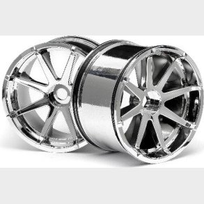 Blast Wheel Chrome (115x70mm 7inch/2pcs) - Hp3257 - Hpi Racing