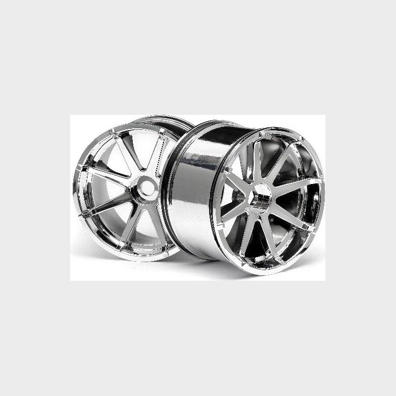 Blast Wheel Chrome (115x70mm 7inch/2pcs) - Hp3257 - Hpi Racing