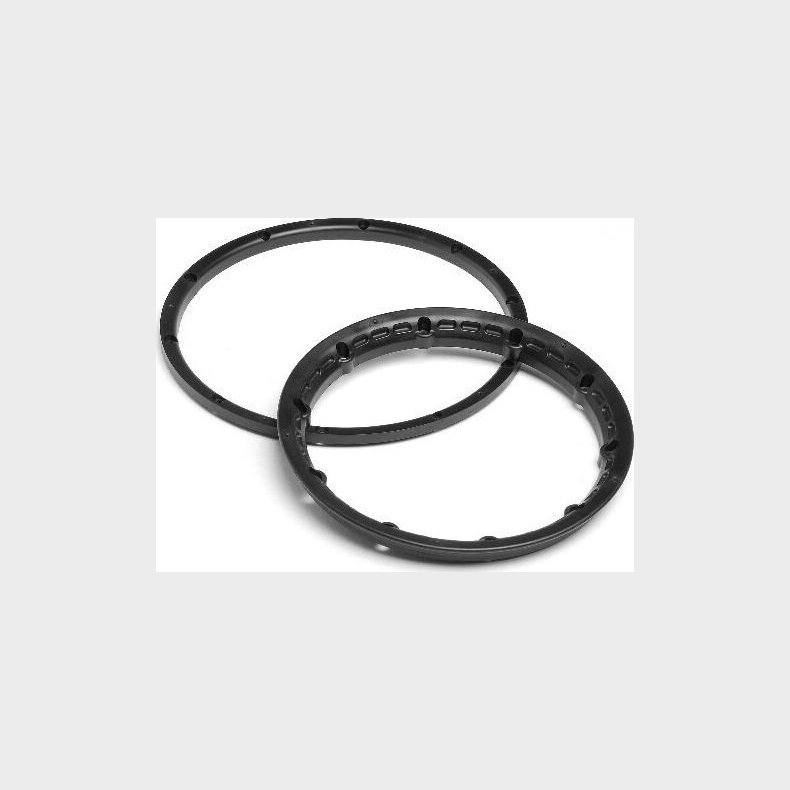 Heavy Duty Wheel Bead Lock Rings (black/for 2 Whl) - Hp3271 - Hpi Racing