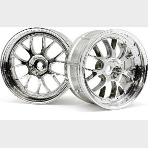 Lp29 Lm-r Wheel Chrome (2pcs) - Hp33459 - Hpi Racing