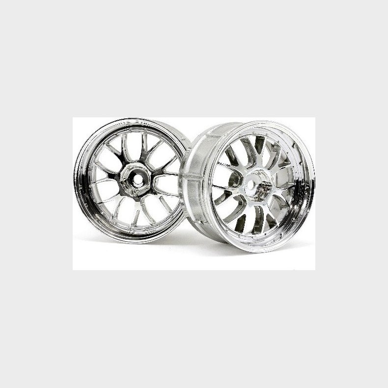 Lp29 Lm-r Wheel Chrome (2pcs) - Hp33459 - Hpi Racing