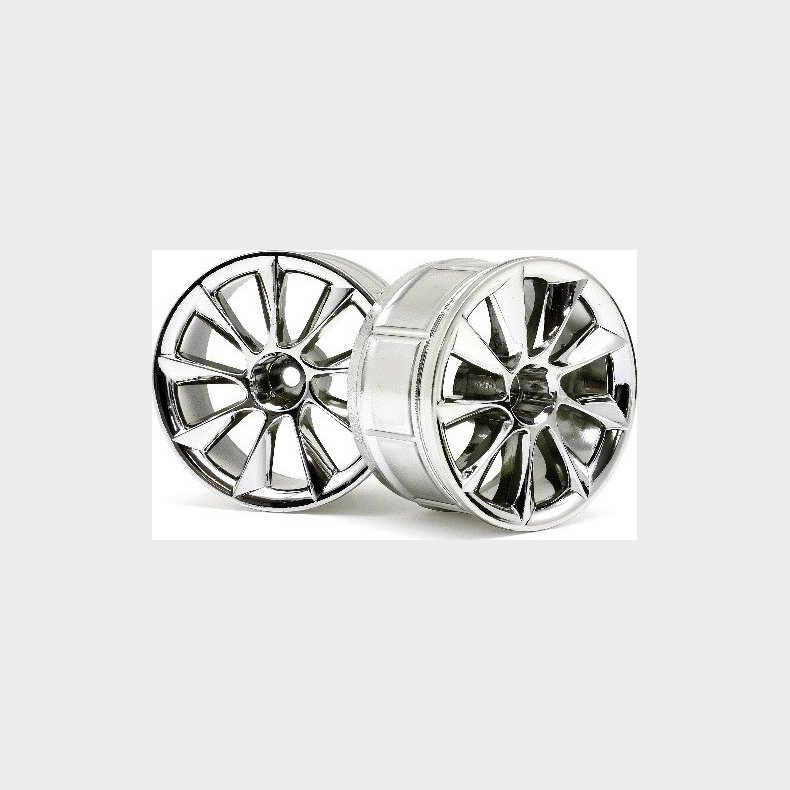 Lp32 Wheel Atg Rs8 Chrome (2pcs) - Hp33463 - Hpi Racing