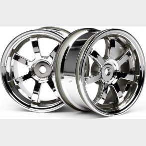Rays Gram Lights 57s-pro Wheel Chrome (0mm Offset) - Hp3574 - Hpi Racing