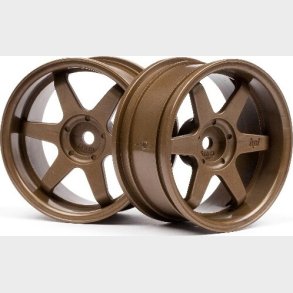 Te37 Wheel 26mm Bronze (0mm Offset) - Hp3838 - Hpi Racing