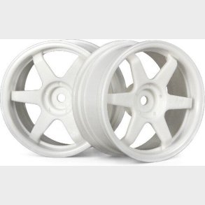 Te37 Wheel 26mm White(3mm Offset) - Hp3840 - Hpi Racing