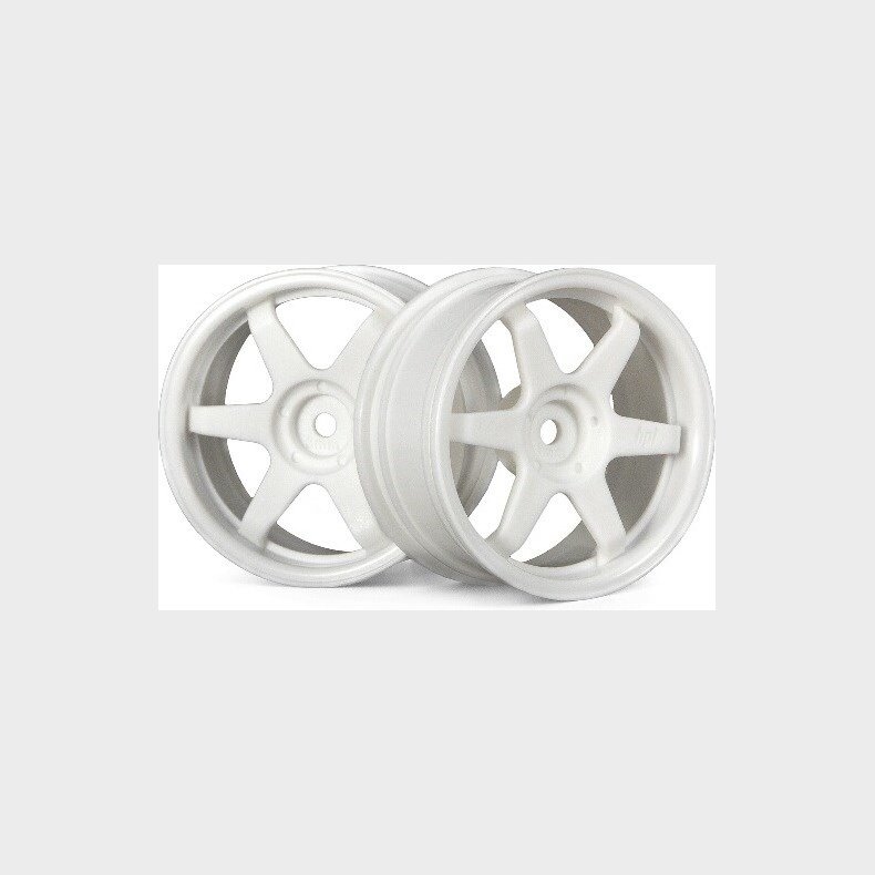 Te37 Wheel 26mm White(3mm Offset) - Hp3840 - Hpi Racing