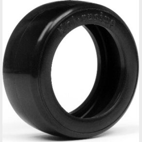 Vintage Slick Racing Tire 26mm D Compound (2pcs) - Hp4791 - Hpi Racing