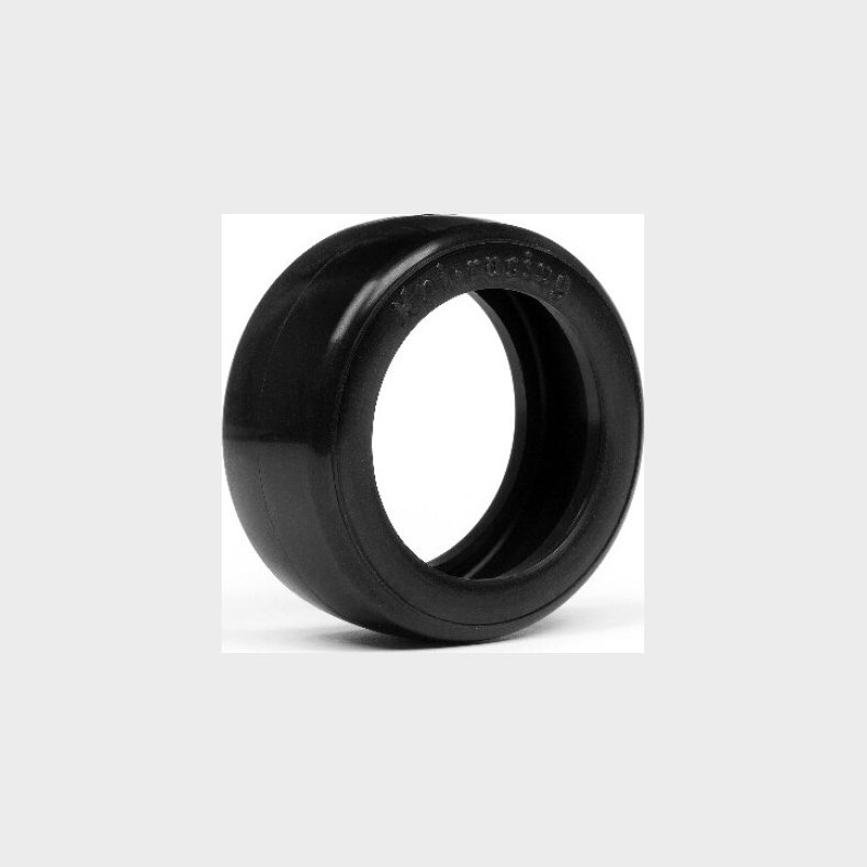 Vintage Slick Racing Tire 26mm D Compound (2pcs) - Hp4791 - Hpi Racing