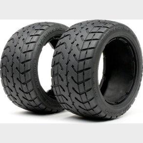 Tarmac Buster Tire M Compound (170x80mm/2pcs) - Hp4840 - Hpi Racing