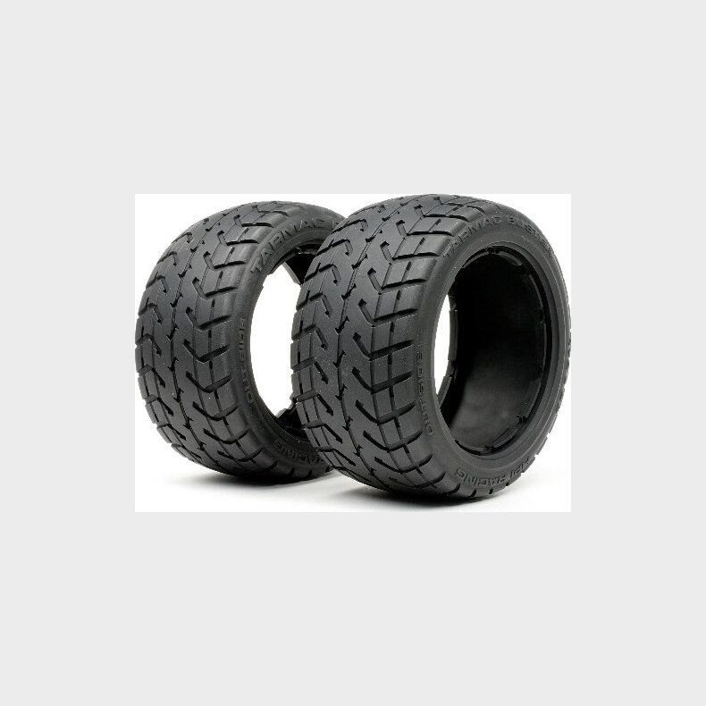 Tarmac Buster Tire M Compound (170x80mm/2pcs) - Hp4840 - Hpi Racing