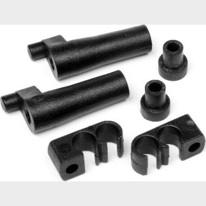 Fuel Tank Stand-off And Fuel Line Clips Set - Hp67364 - Hpi Racing