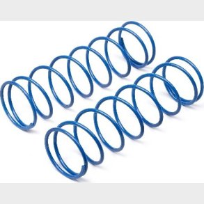 Big Bore Shock Spring (blue/76mm/63gf/2pcs) - Hp67455 - Hpi Racing