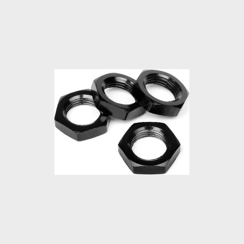 17mm Wheel Nut (black/4pcs) - Hp67492 - Hpi Racing