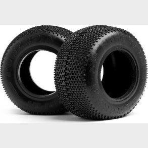 Powerpin 2.2 Inch Mt Tire (white/2pcs) - Hp67687 - Hpi Racing