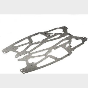 Main Chassis 2.5mm (silver/2pcs) - Hp73917 - Hpi Racing