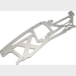 Main Chassis 2.5mm (savage X/grey/left - Hp73961 - Hpi Racing
