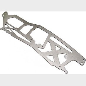 Main Chassis 2.5mm (savage X/grey/right - Hp73962 - Hpi Racing