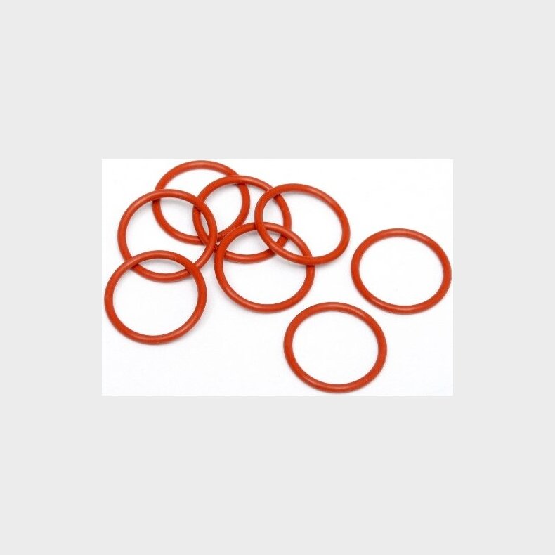 O-ring S15 (15x1.5mm/orange/8pcs) - Hp75071 - Hpi Racing