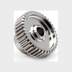 Aluminium Racing Pinion Gear 37 Tooth (64 Pitch) - Hp76537 - Hpi Racing