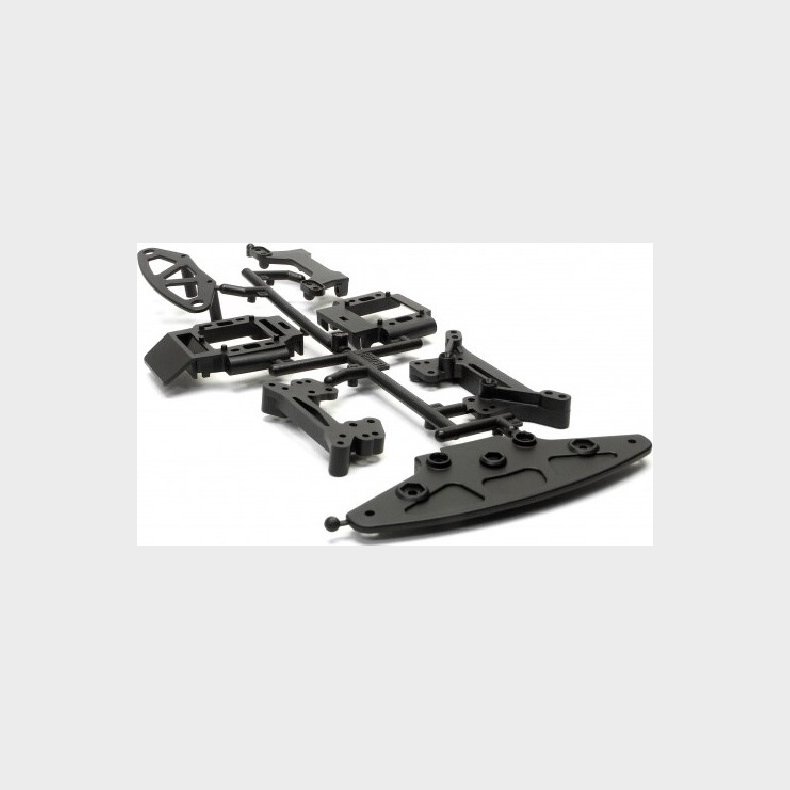 Shock Tower/bumper Set (nitro 3) - Hp85031 - Hpi Racing