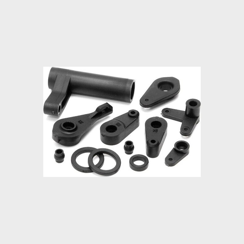 Steering Crank/servo Saver Set - Hp85058 - Hpi Racing