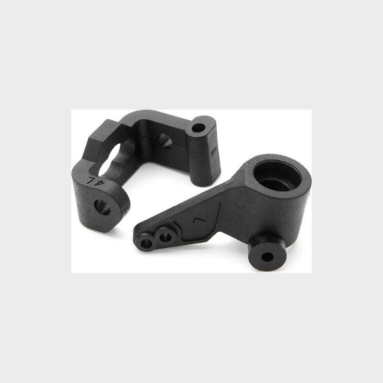 Front C Hub (4 And 6 Degrees/knuckle Arm Set - Hp85092 - Hpi Racing