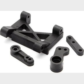 Center Post/servo Horn/steering Crank Set - Hp85097 - Hpi Racing