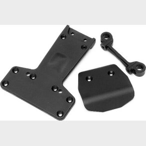 Skid Plate/rear Chassis Set - Hp85210 - Hpi Racing