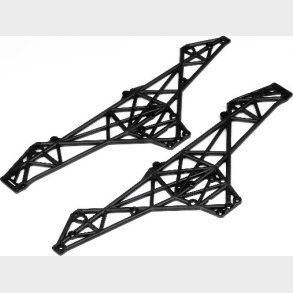 Main Chassis Set (black) - Hp85266 - Hpi Racing