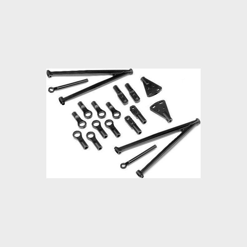 Rod End Set 113mm (wheely King) - Hp85637 - Hpi Racing