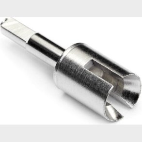 Heavy-duty Gear Shaft 5x38x7mm (silver) - Hp86313 - Hpi Racing