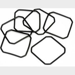 Diff Case Gasket (6pcs) - Hp86478 - Hpi Racing