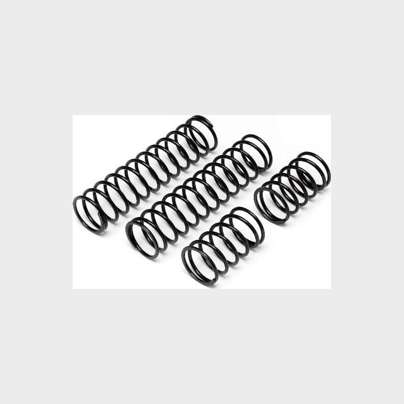 Shock Spring 23x155x2.4mm 17.5 Coils (black/2pcs) - Hp86762 - Hpi Racing