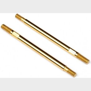 Titanium Nitride Coated Shock Shaft 3x50mm (2pcs) - Hp86842 - Hpi Racing