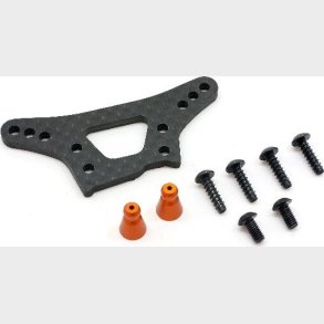 Front Shock Tower (woven Graphite/3.0mm) - Hp87089 - Hpi Racing