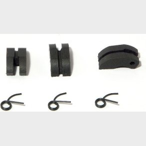 Teflon Clutch Shoe/0.9mm Spring Set (3pcs/each) - Hp87151 - Hpi Racing