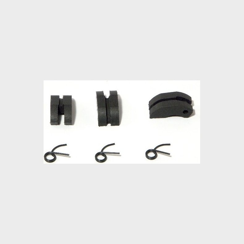 Teflon Clutch Shoe/0.9mm Spring Set (3pcs/each) - Hp87151 - Hpi Racing