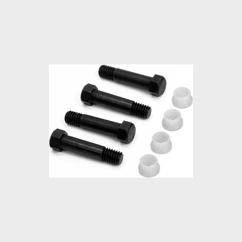 Bushing/screw Set For Aluminium Upright - Hp87161 - Hpi Racing