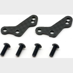 Steering Plate A (woven Graphite/2.0mm/2pcs) - Hp87262 - Hpi Racing