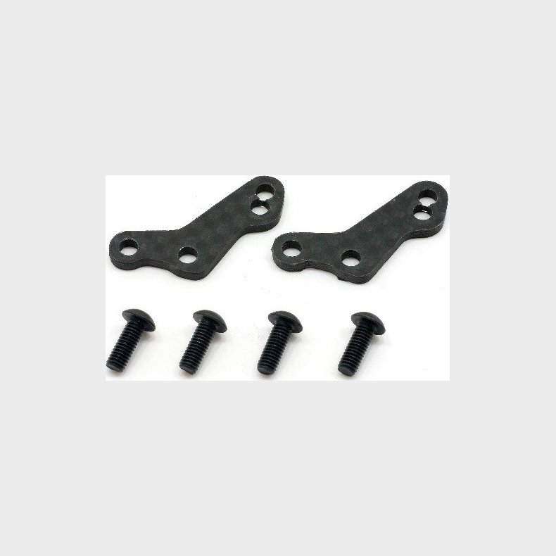 Steering Plate A (woven Graphite/2.0mm/2pcs) - Hp87262 - Hpi Racing