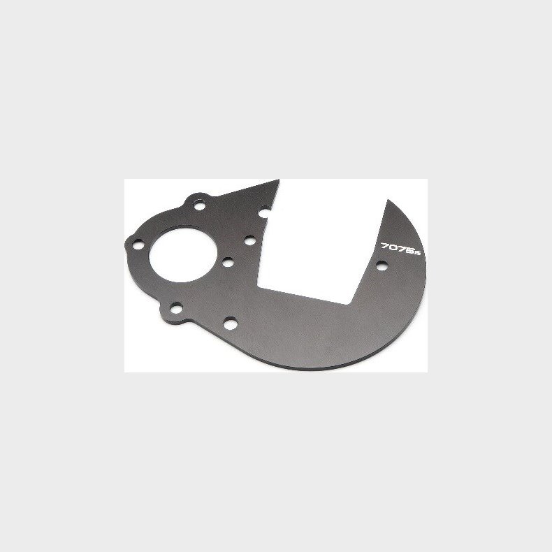 Hd Gear Plate (7075s/gunmetal) - Hp87291 - Hpi Racing