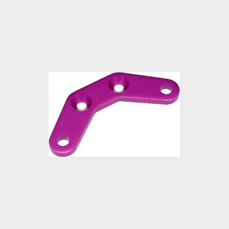 Front Upper Brace 6x60x4mm (purple) - Hp87414 - Hpi Racing