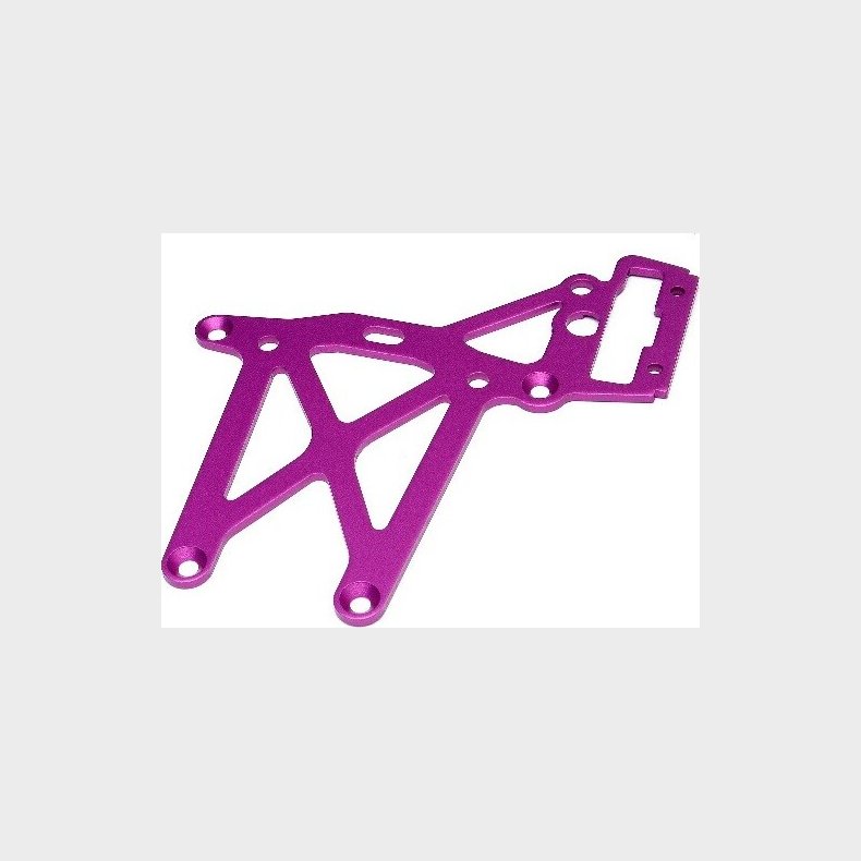 Rear Upper Plate (purple) - Hp87418 - Hpi Racing