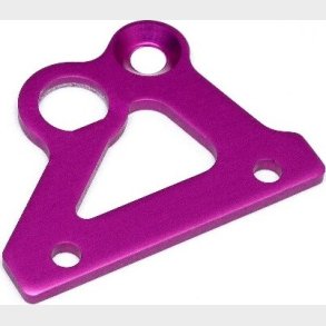 Brake Holder Plate (purple) - Hp87428 - Hpi Racing