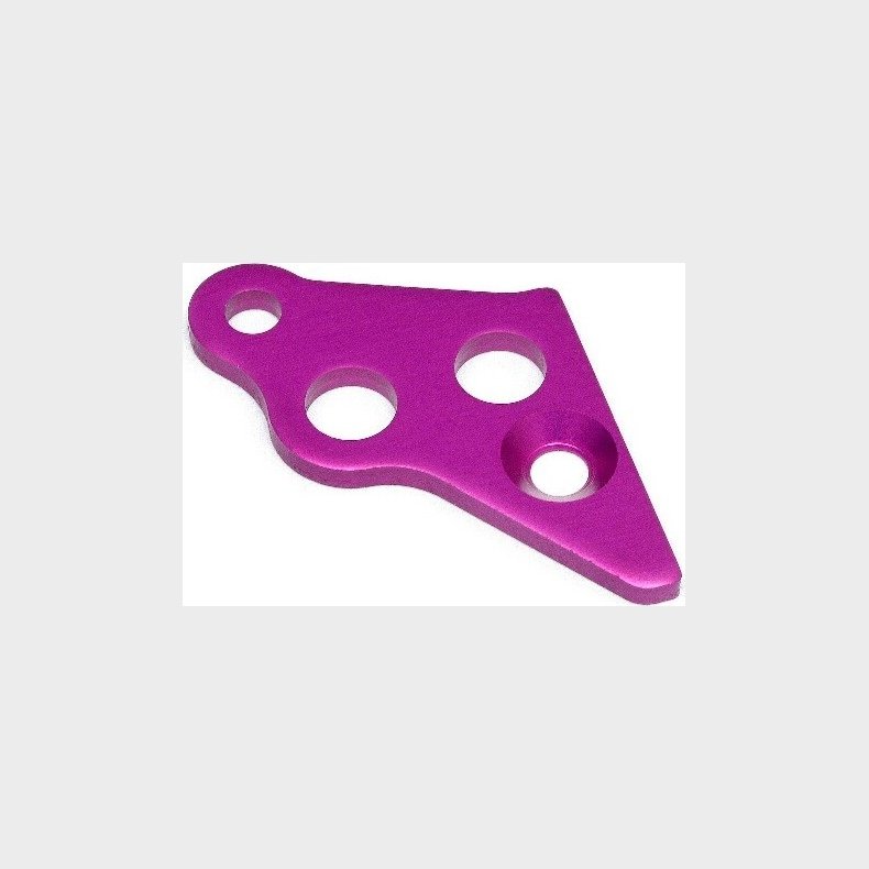 Engine Mount Brace (left/purple) - Hp87431 - Hpi Racing