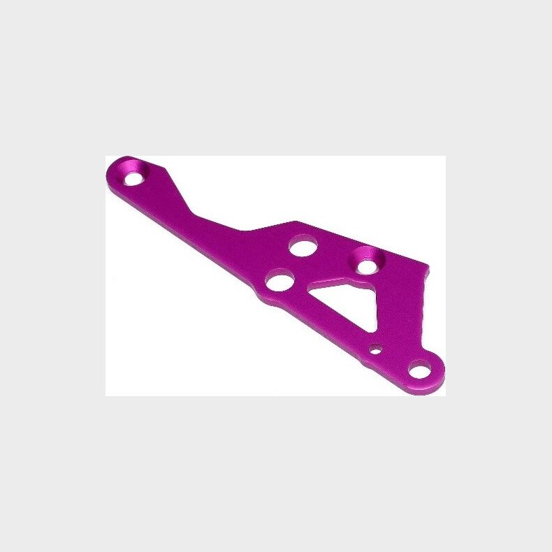 Engine Mount Brace (right/purple) - Hp87432 - Hpi Racing