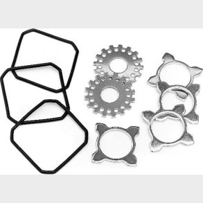 Diff Washer Set (for #85427 Alloy Diff Case Set) - Hp87474 - Hpi Racing