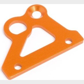 Brake Holder Plate (orange) - Hp87487 - Hpi Racing