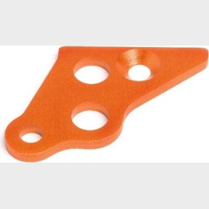 Engine Mount Brace (left/orange) - Hp87489 - Hpi Racing
