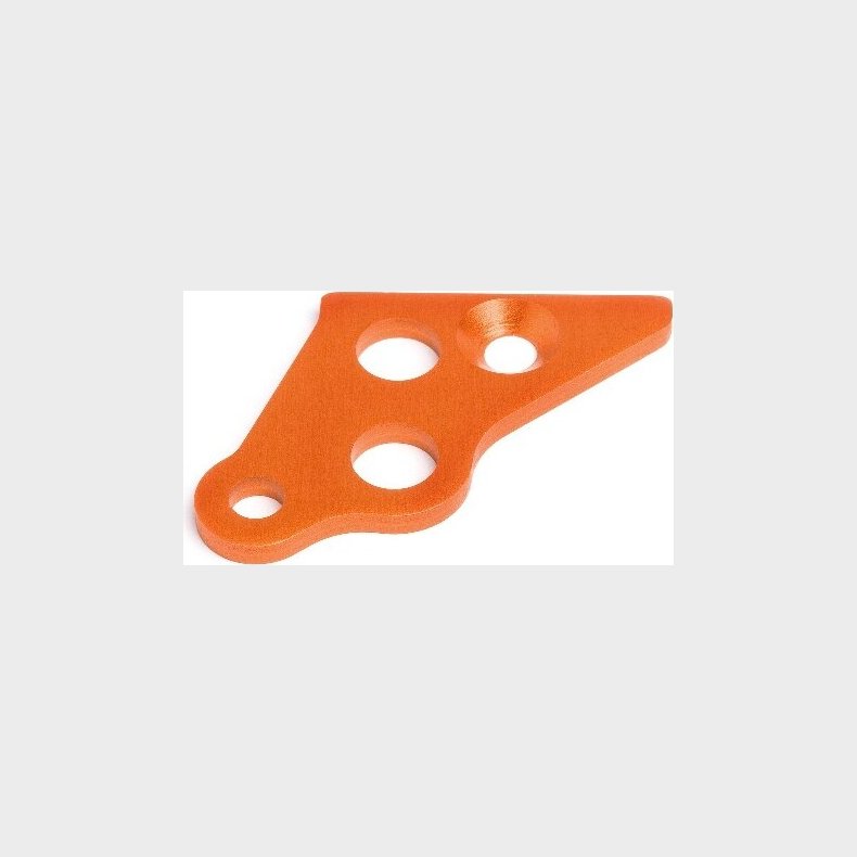 Engine Mount Brace (left/orange) - Hp87489 - Hpi Racing